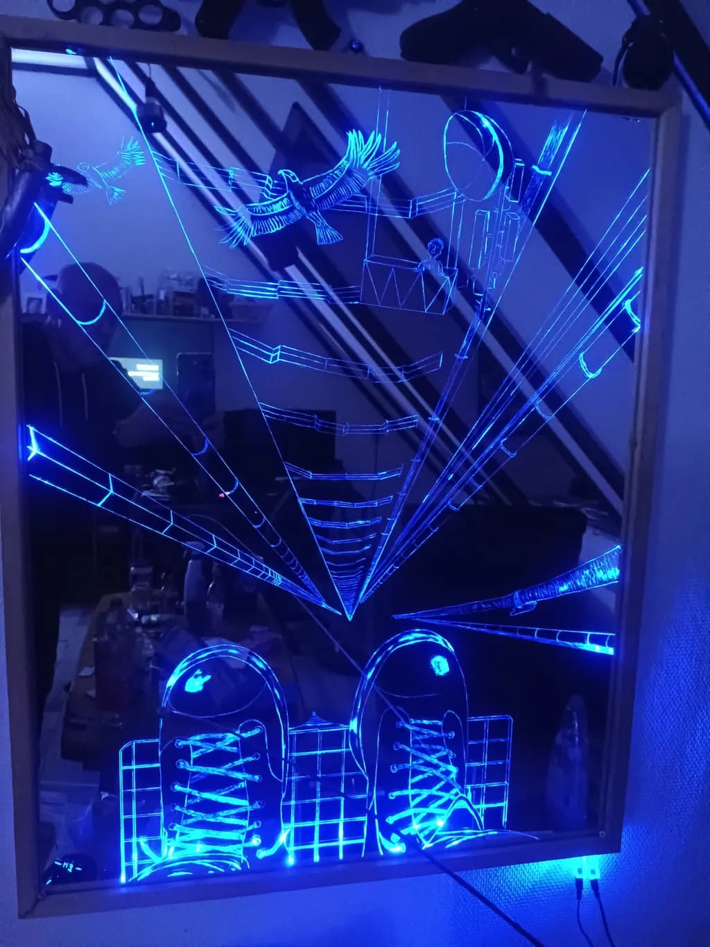 Neon Descent