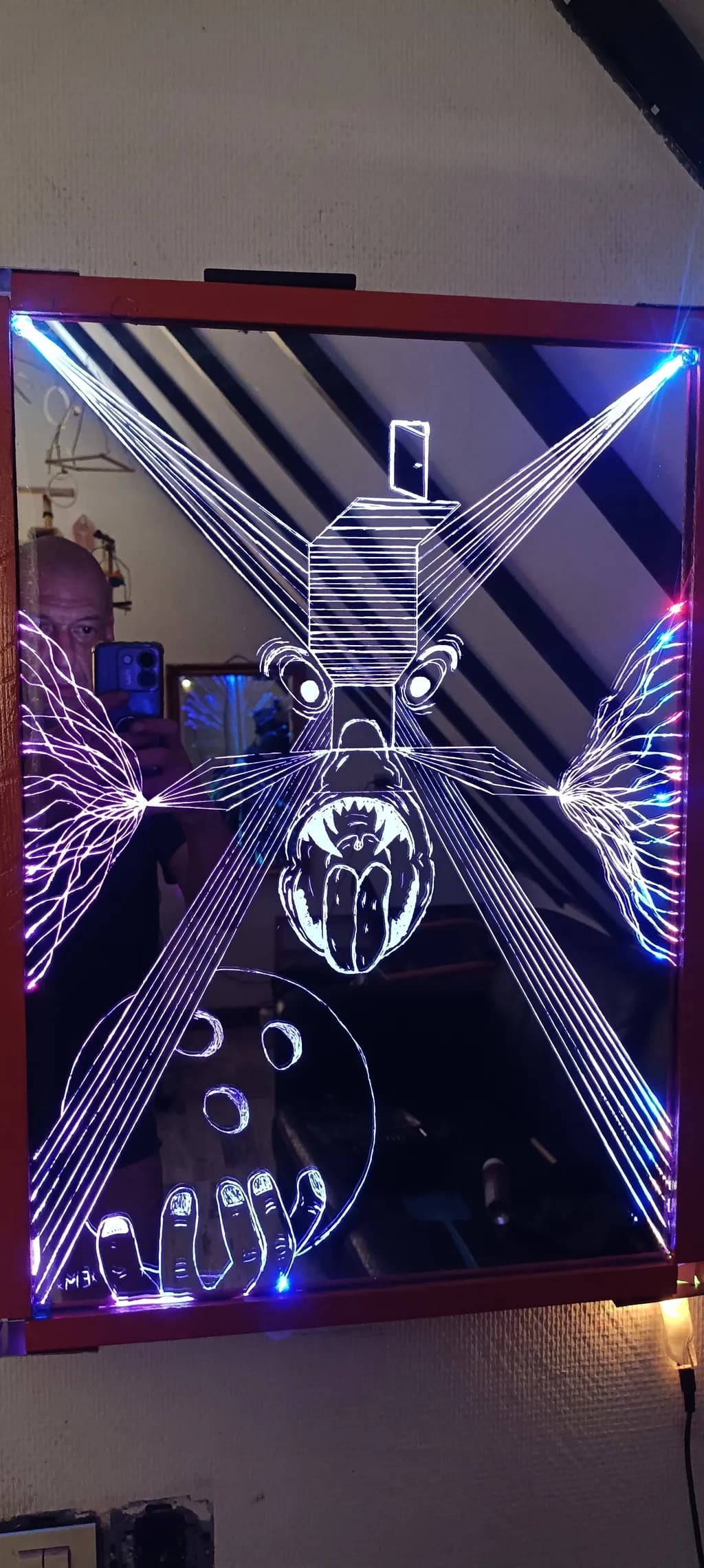 Laser Ampersand