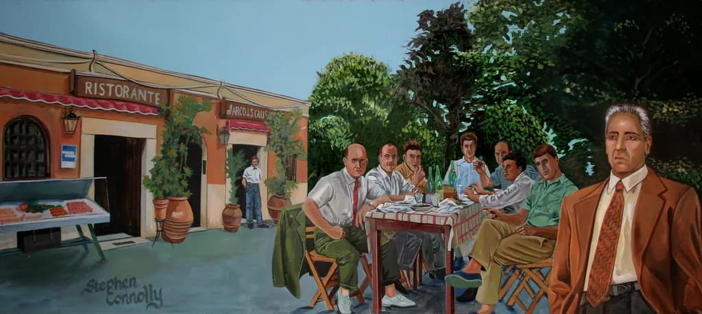 Al Fresco at La Rousca