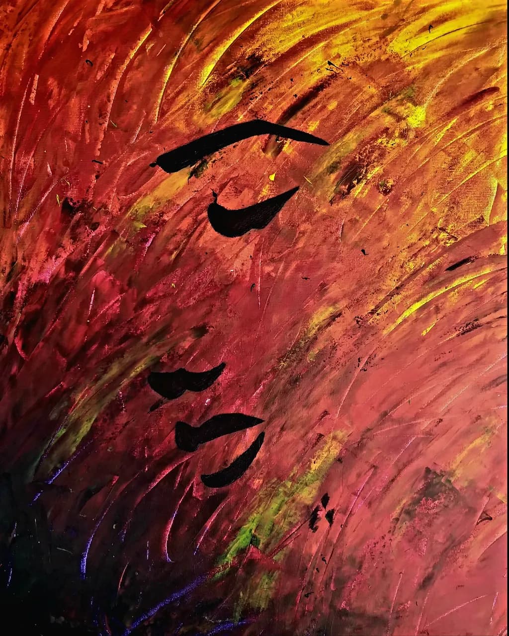Vibrant Whispers: An Emotional Journey Through Abstract Expressionism