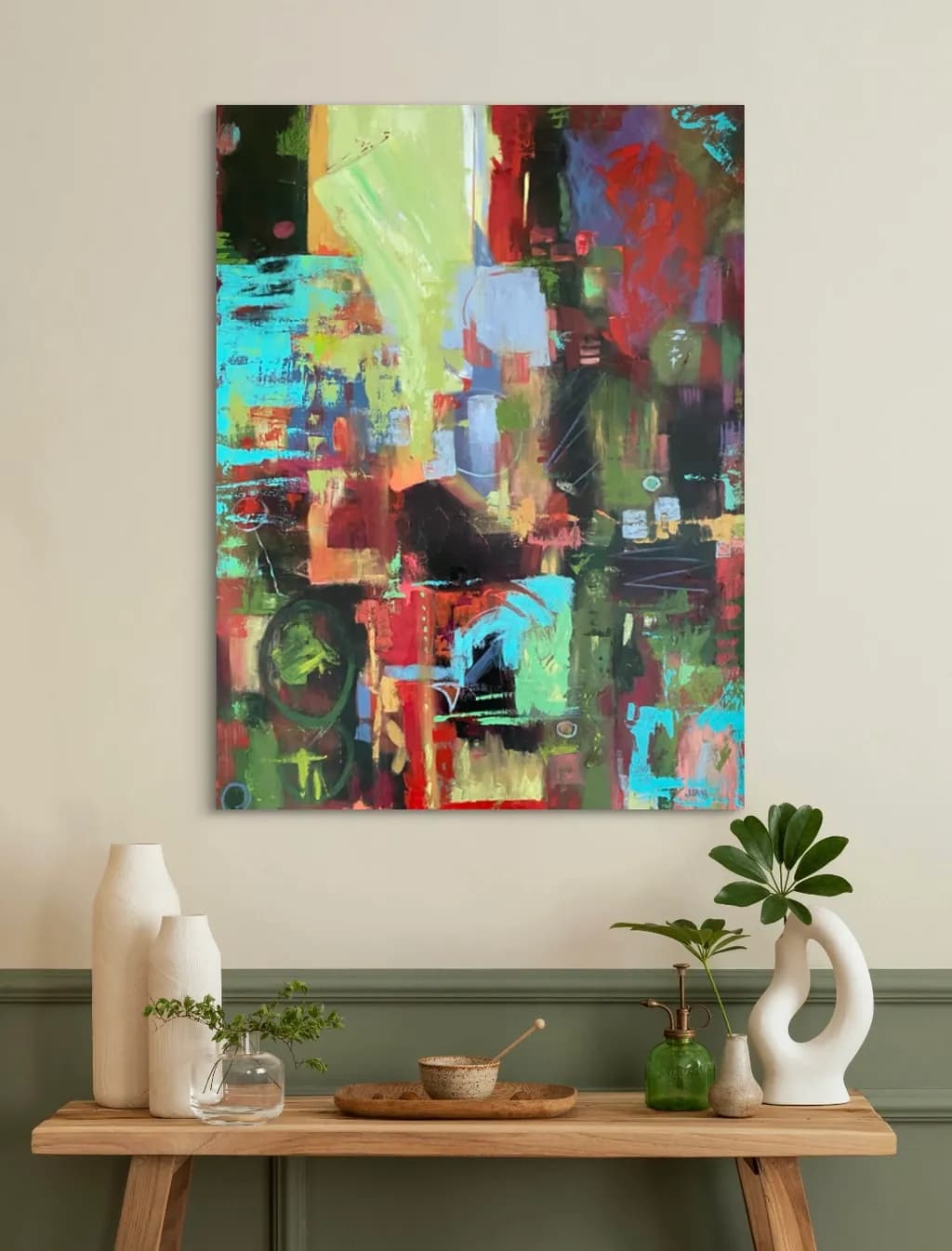 Color Grid Composition