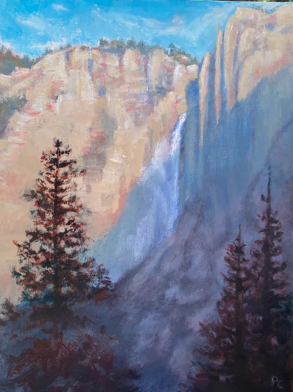 Yosemite Falls Plein Air