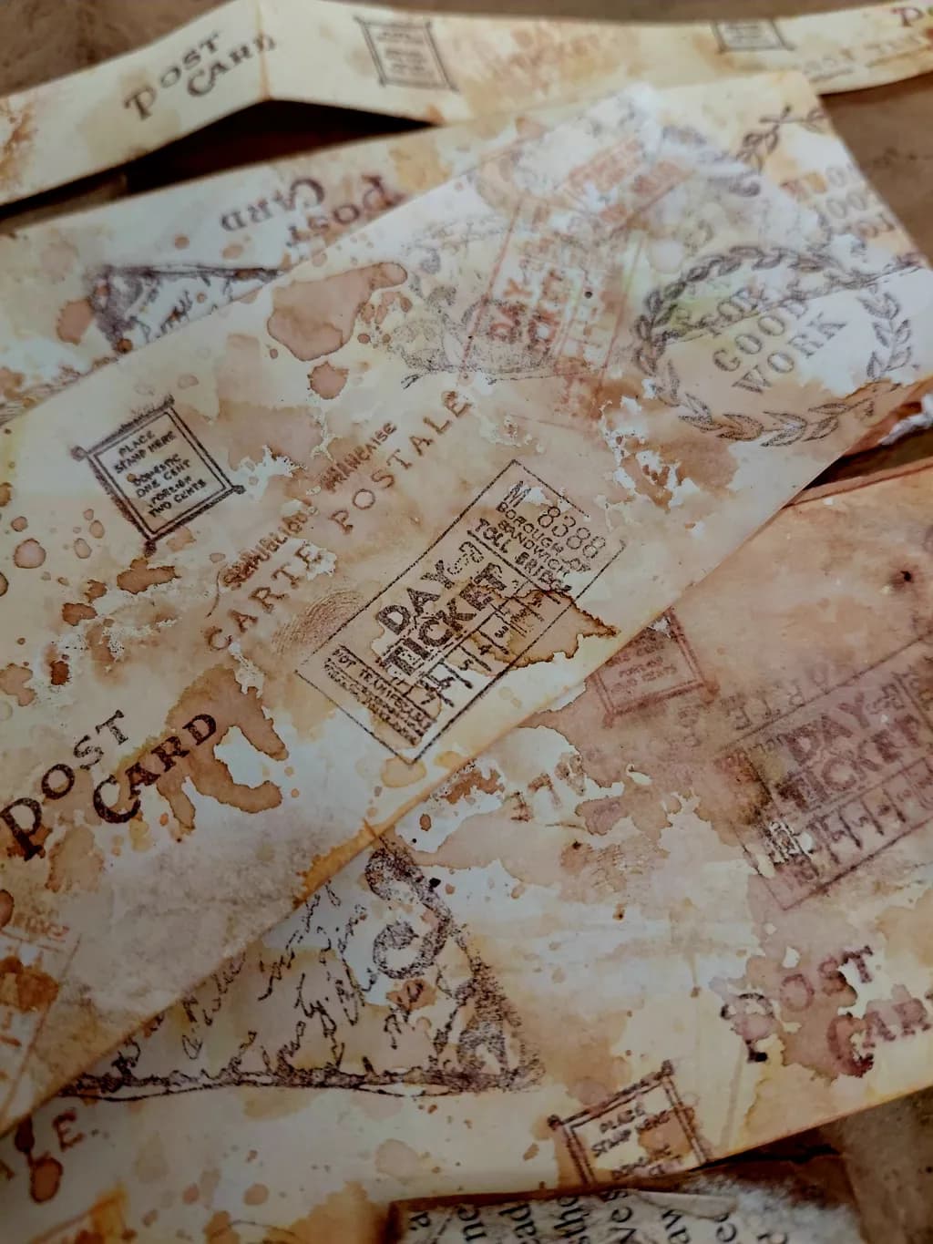 Aged Postcard Collection