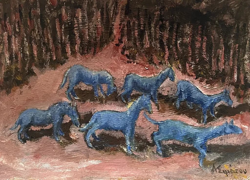 Blue Forest Creatures
