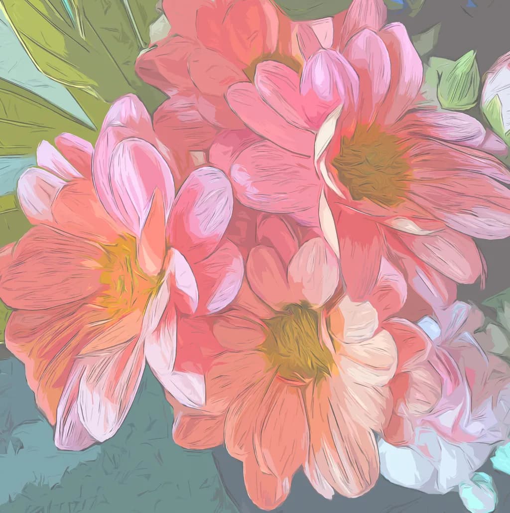 Blushed Blooms