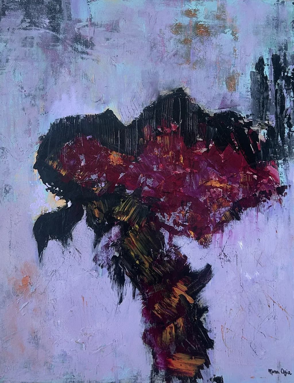Vibrant Fusion | Fusion Vibrante: An Abstract Exploration of Color and Texture Inspired by Carnival Celebrations