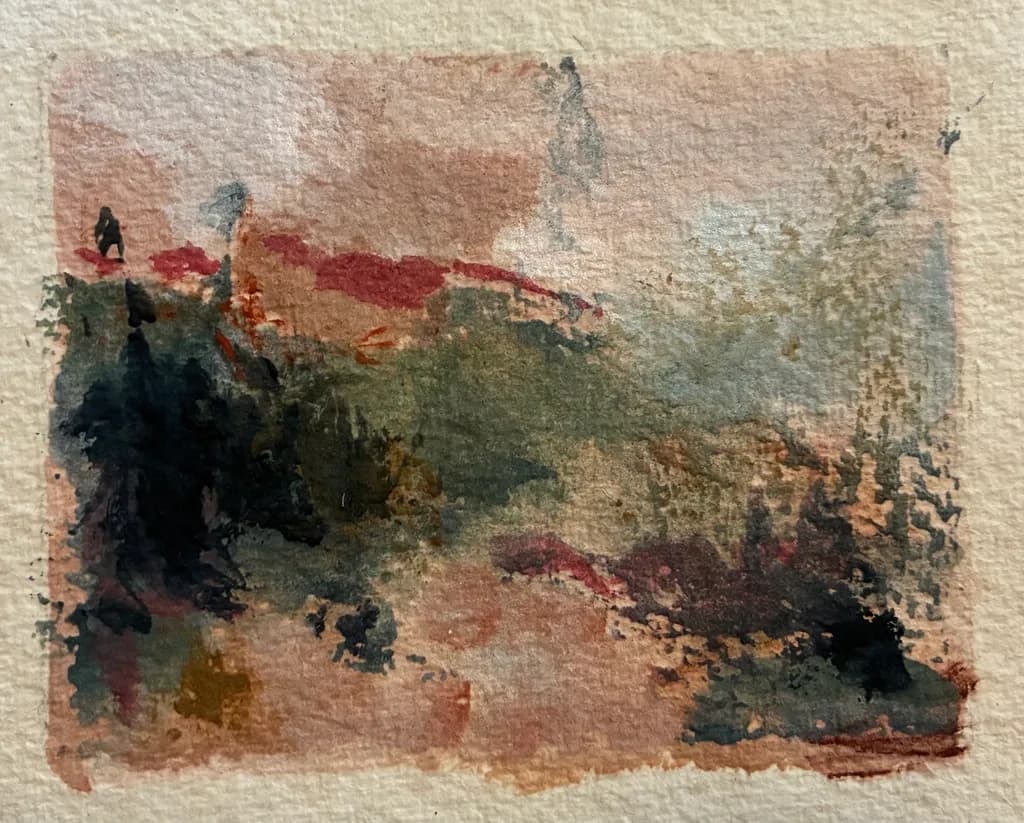 Weathered Study in Oil