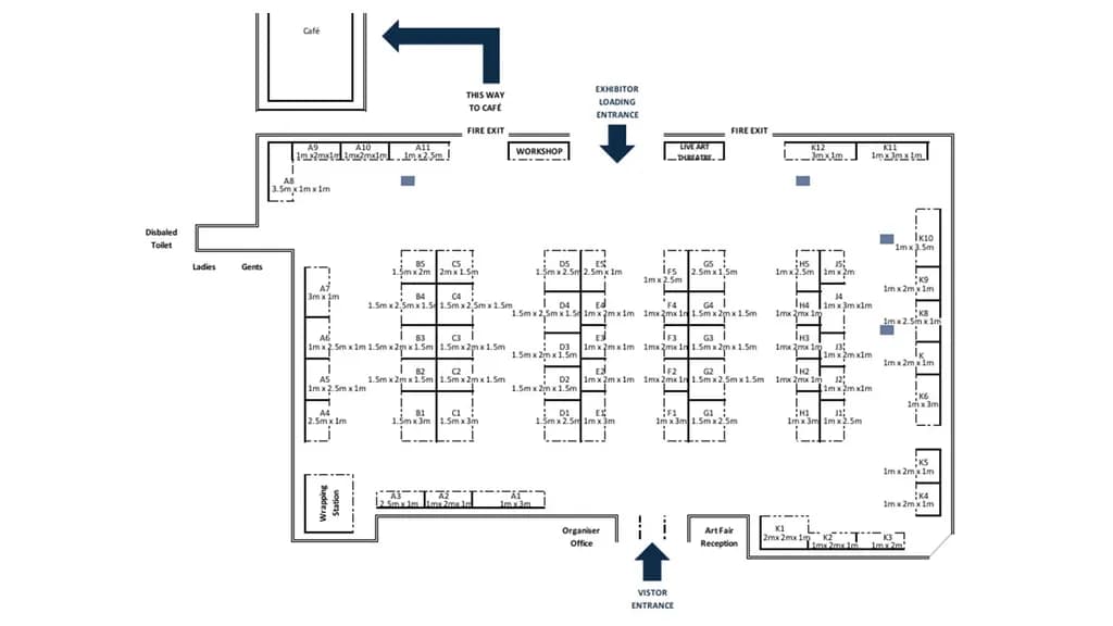 Chester Exhibition Layout