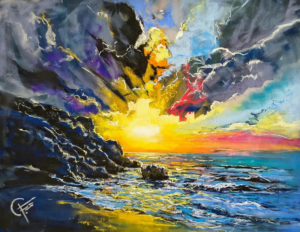 Golden Horizon Burst