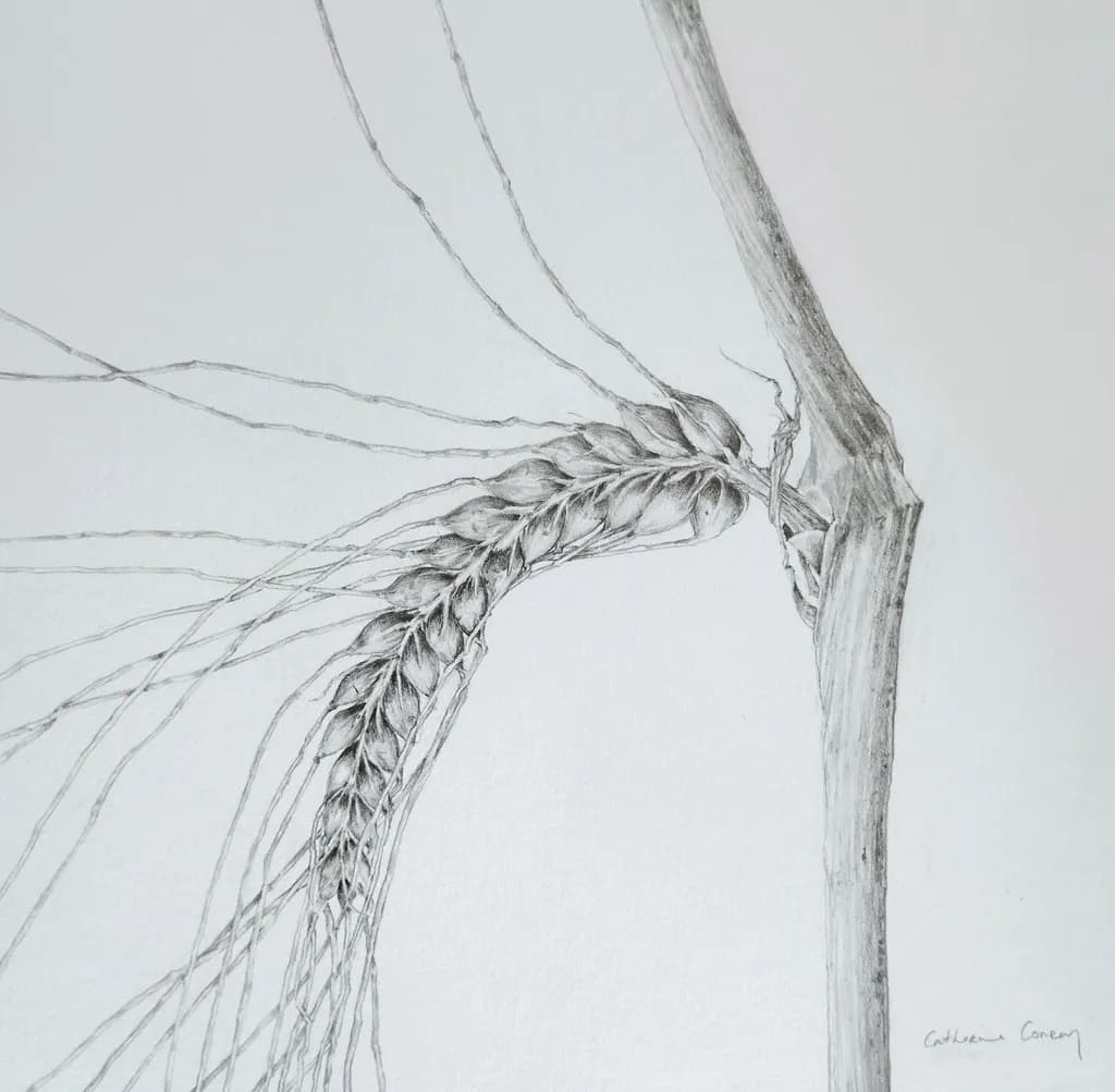 Wheat Stalk Elegance