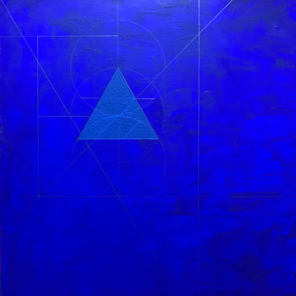Blue Triangle Geometry