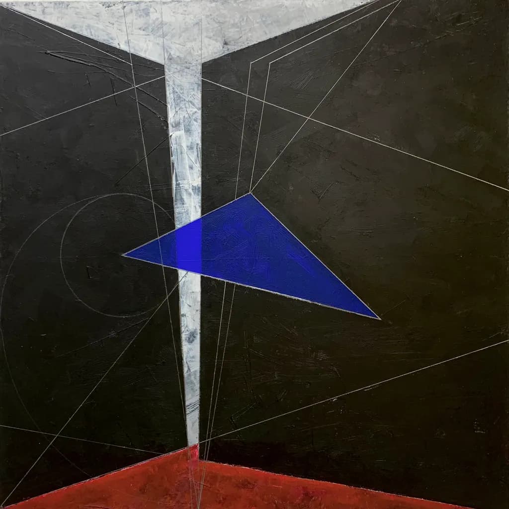 Blue Triangle Geometry