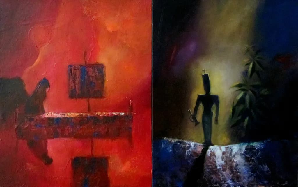 Whispers of Duality: A Journey Through Light and Shadow