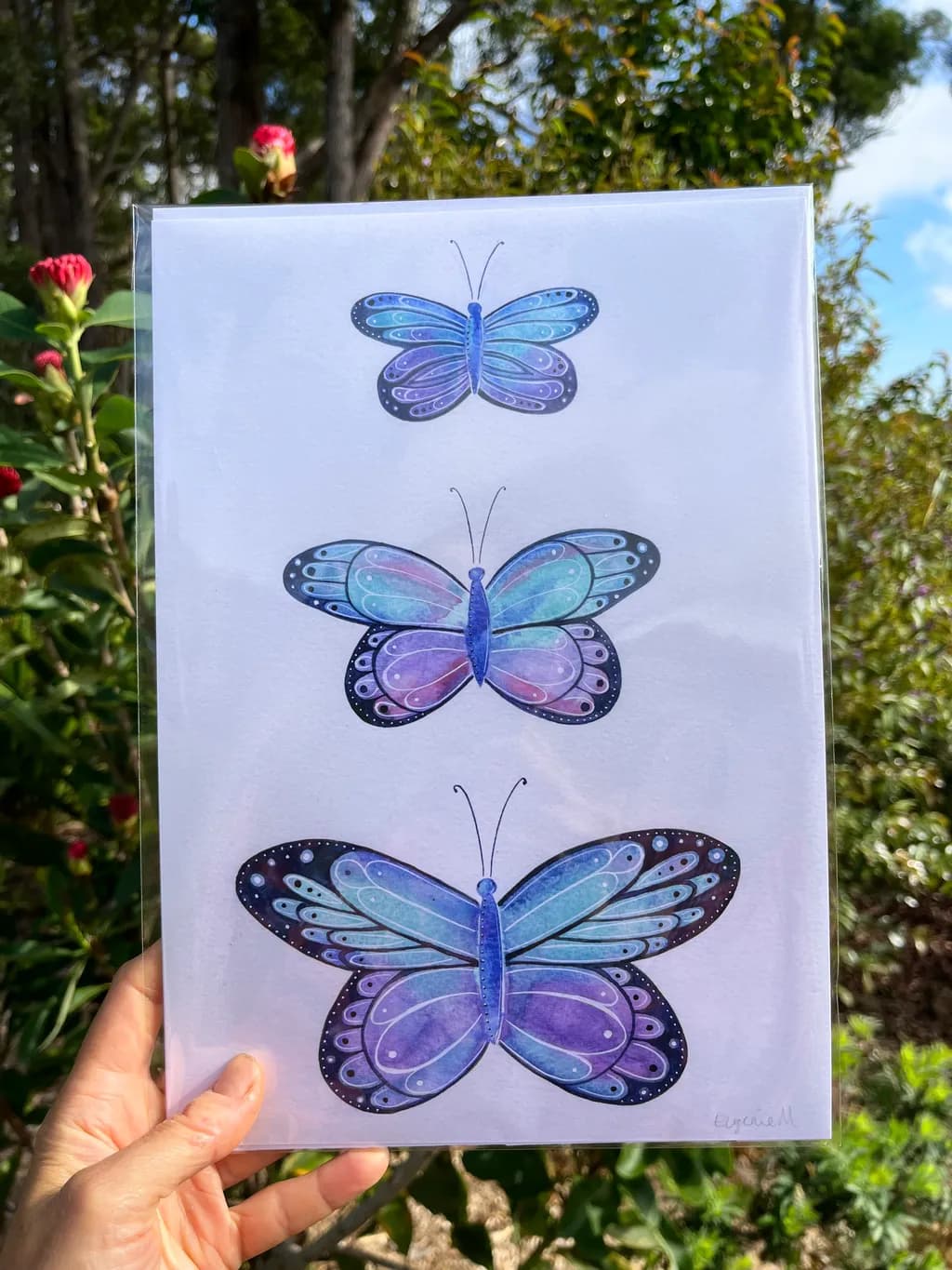 Whimsical Dance of Colorful Butterflies: A Nature-Inspired Illustration