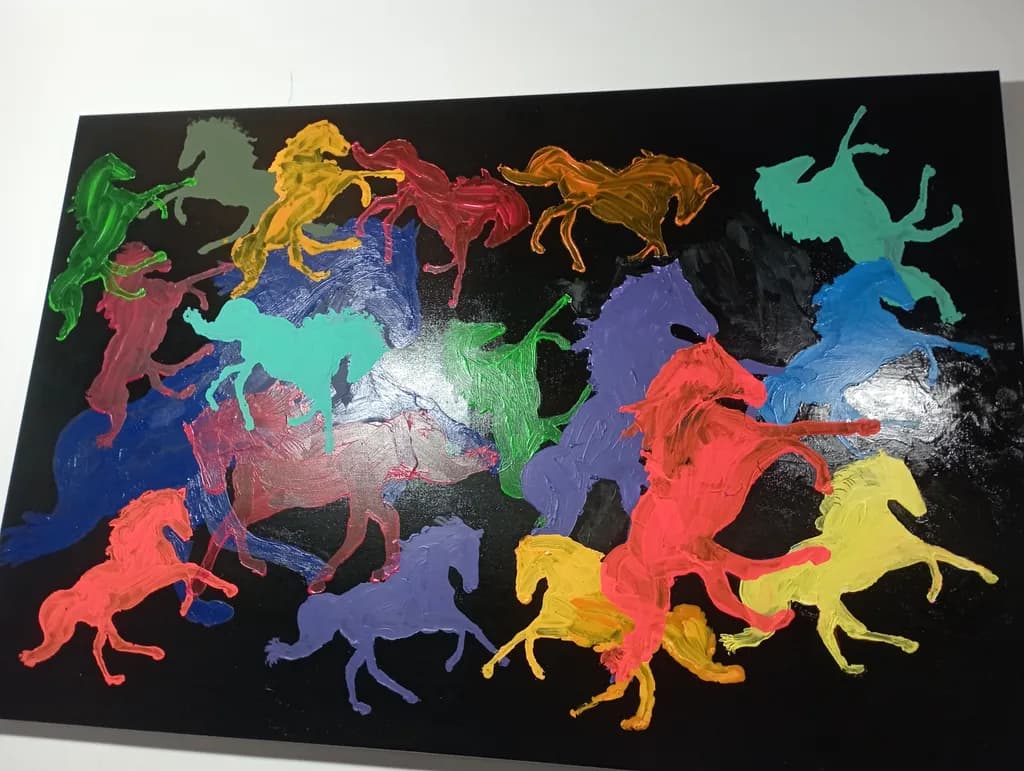 Multicolor Gallop