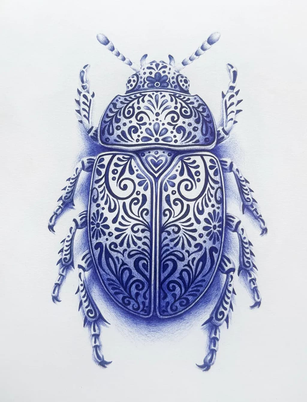 Ornate Beetle Design