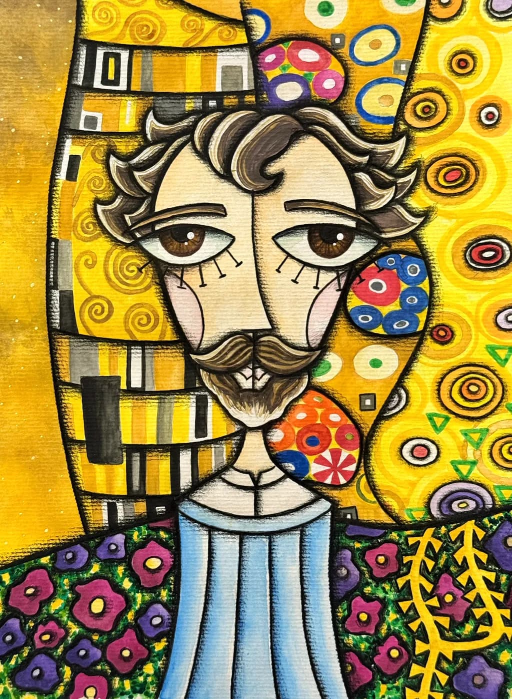 Patterned Portrait