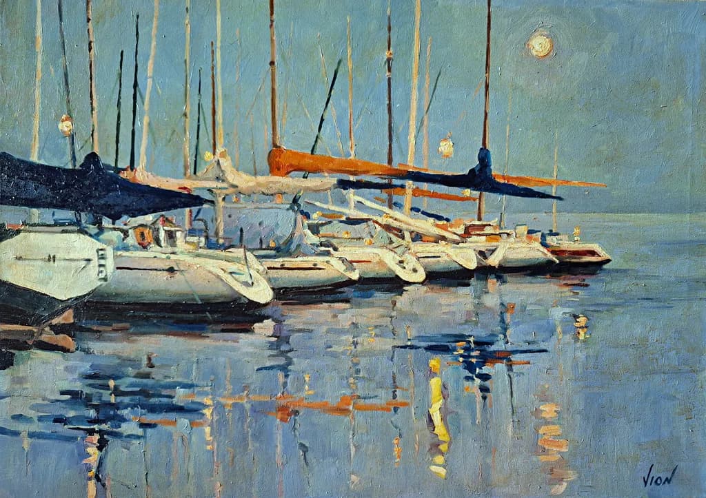 Harbor Reflections