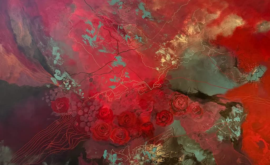 Crimson Blooms