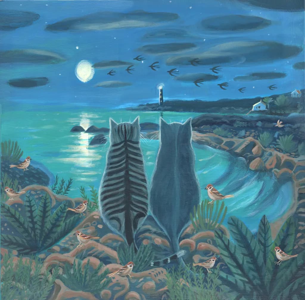 Moonlit Companions