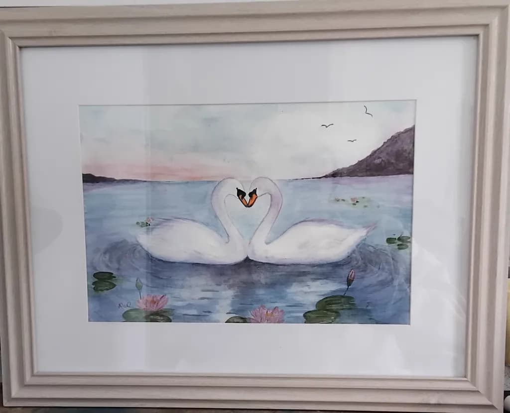 Swan Embrace