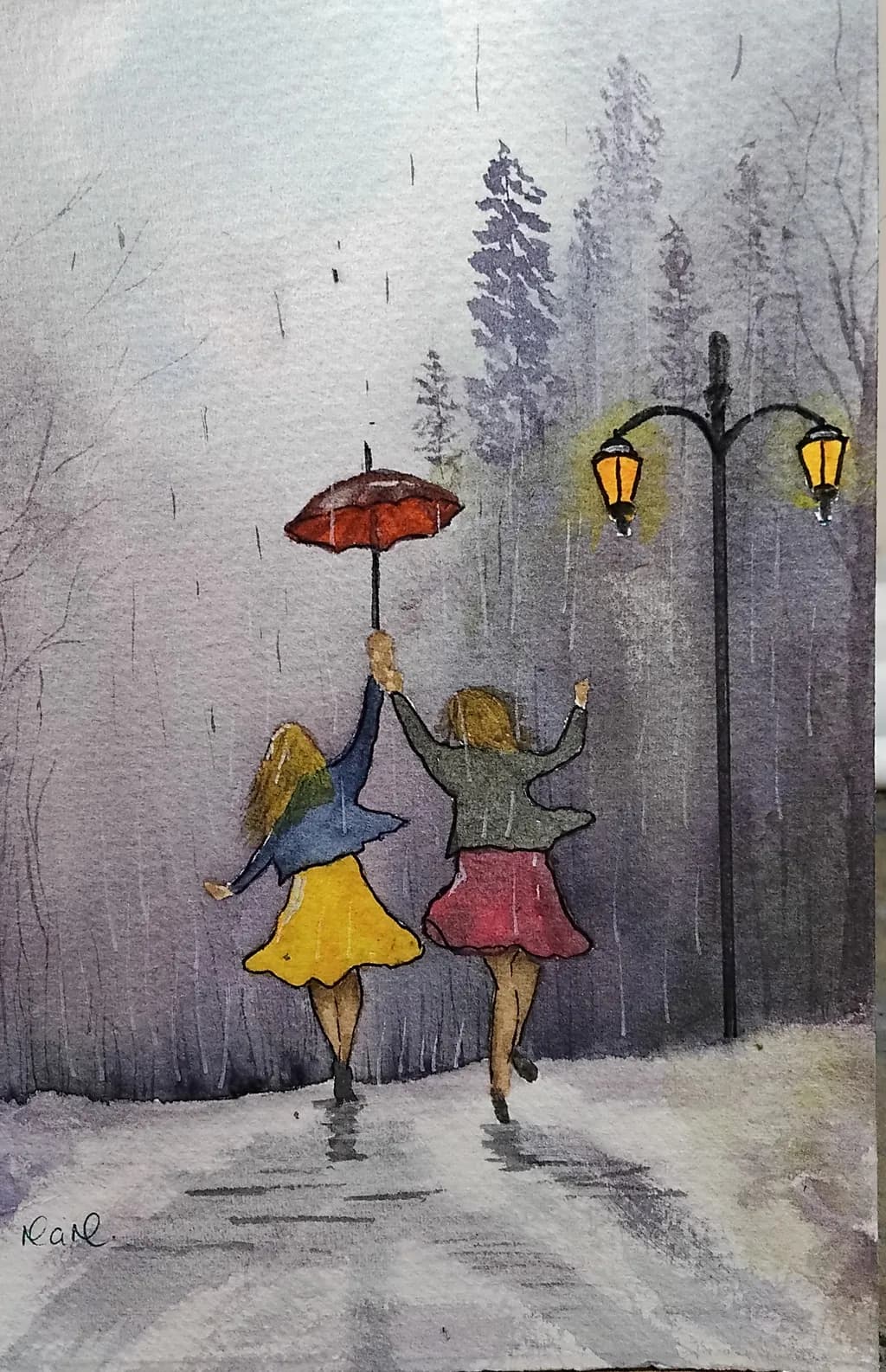 Dancing in Rainlight