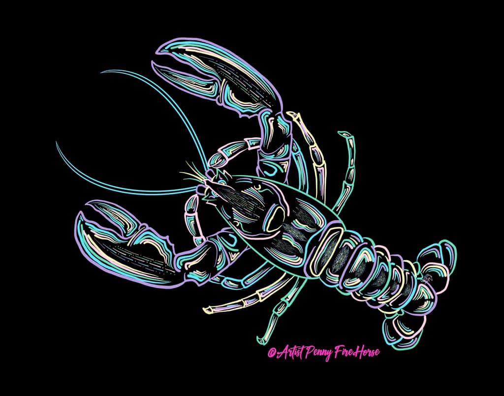 Neon Lobster
