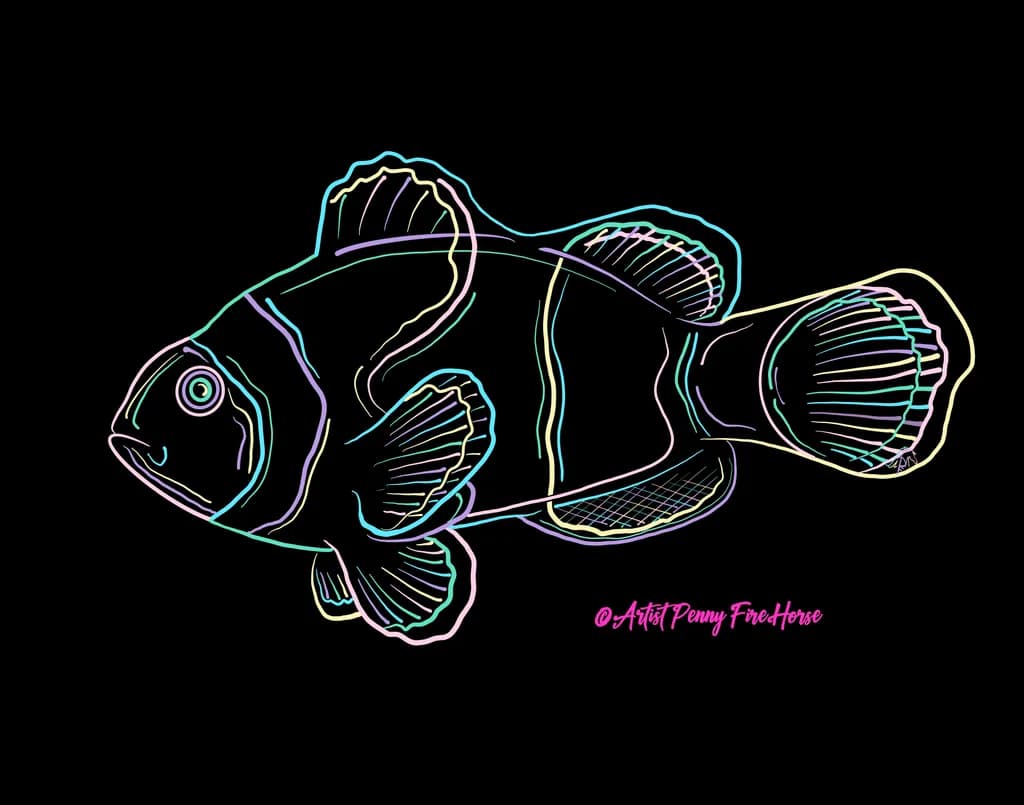 Neon Clownfish