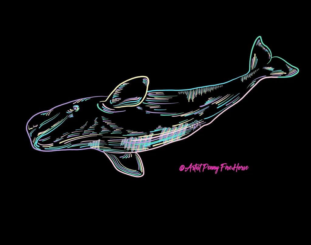 Neon Beluga