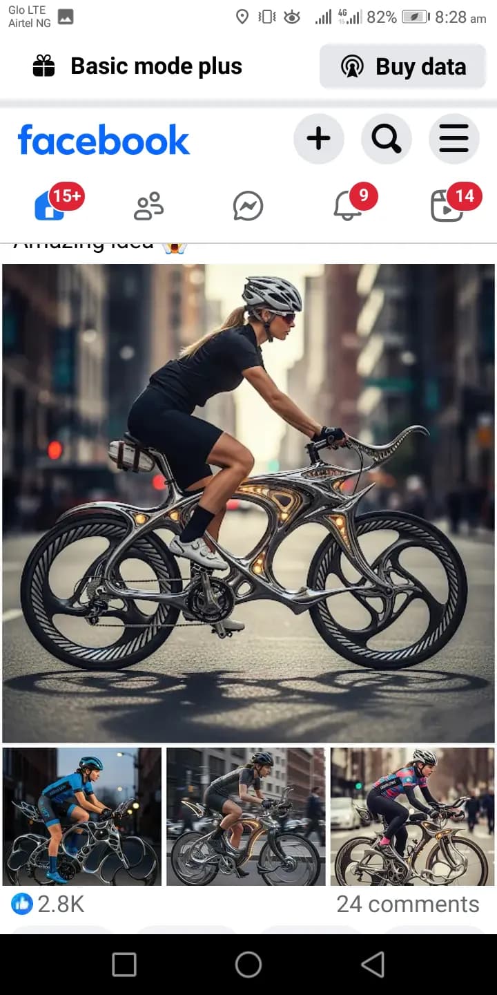Urban Elegance: A Cyclist's Journey Through Futuristic Design and Motion