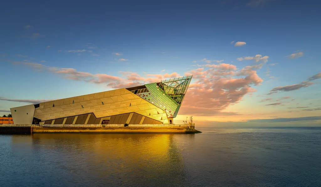 Evening Glow at The Deep
