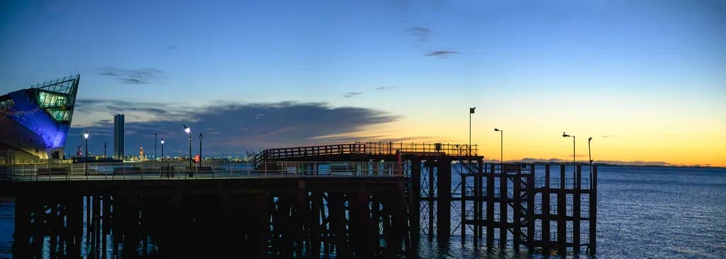 Victoria Pier Sunset