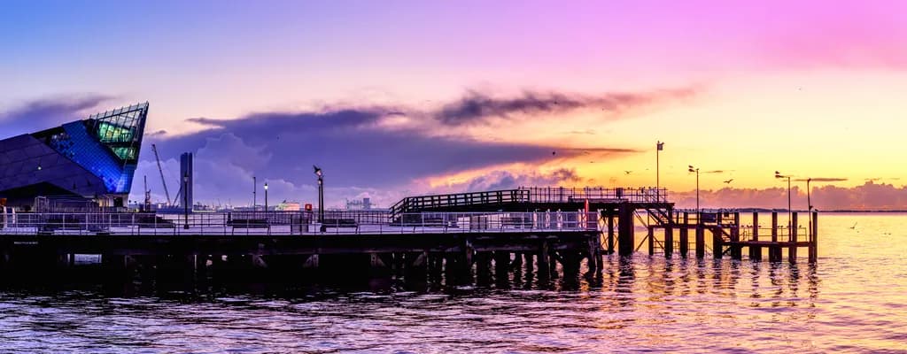 Victoria Pier Sunset