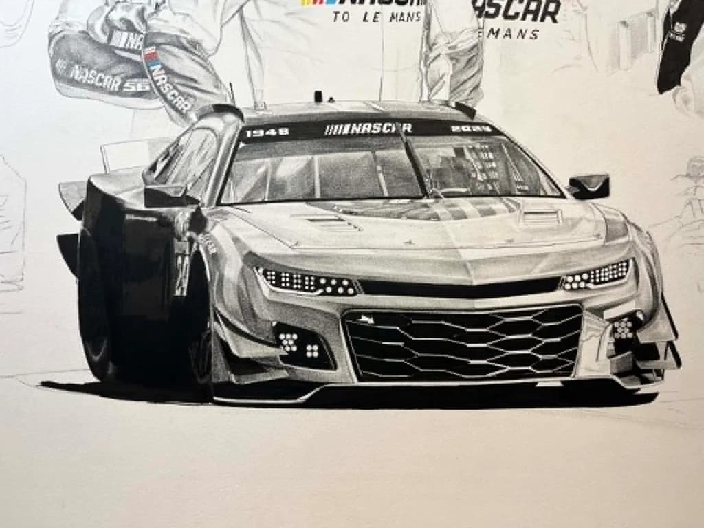 NASCAR Racecar Detail