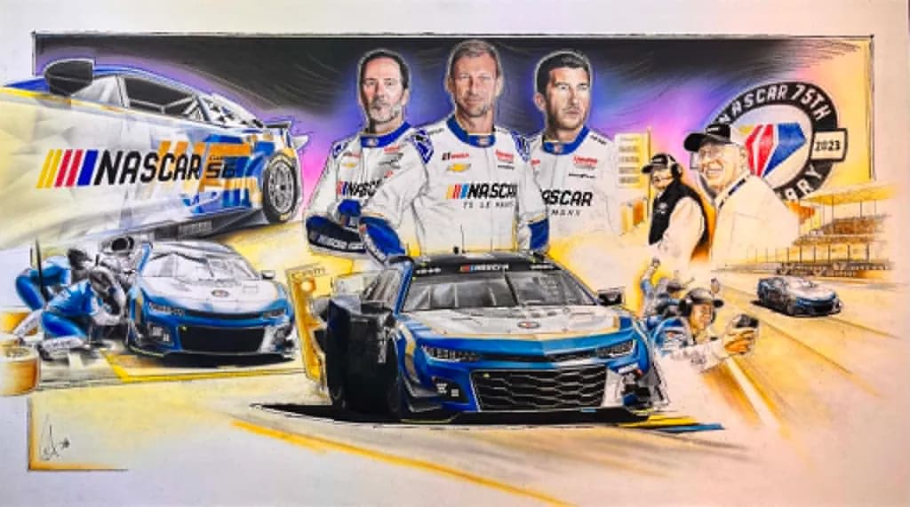NASCAR 75th Tribute