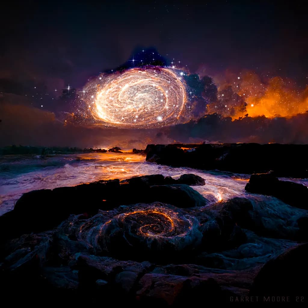 Celestial Whispers: The Dance of Cosmic Tides and Oceanic Dreams