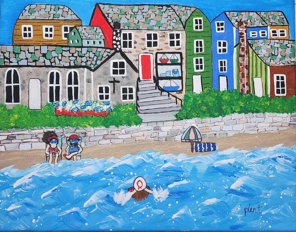 Sunny Beachside Stroll