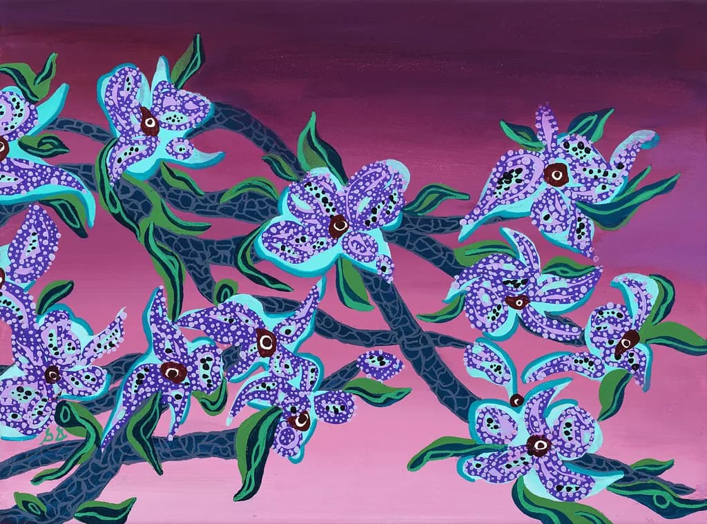 Whispers of the Orchid: A Vibrant Dance of Color and Nature