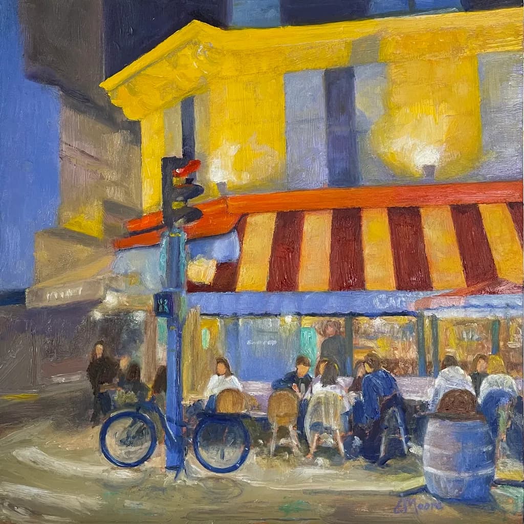 Quiet Conversations at the Cafe