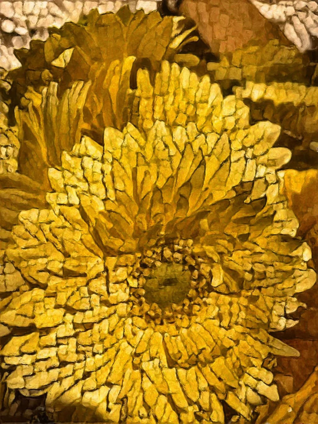 Golden Flower Bloom