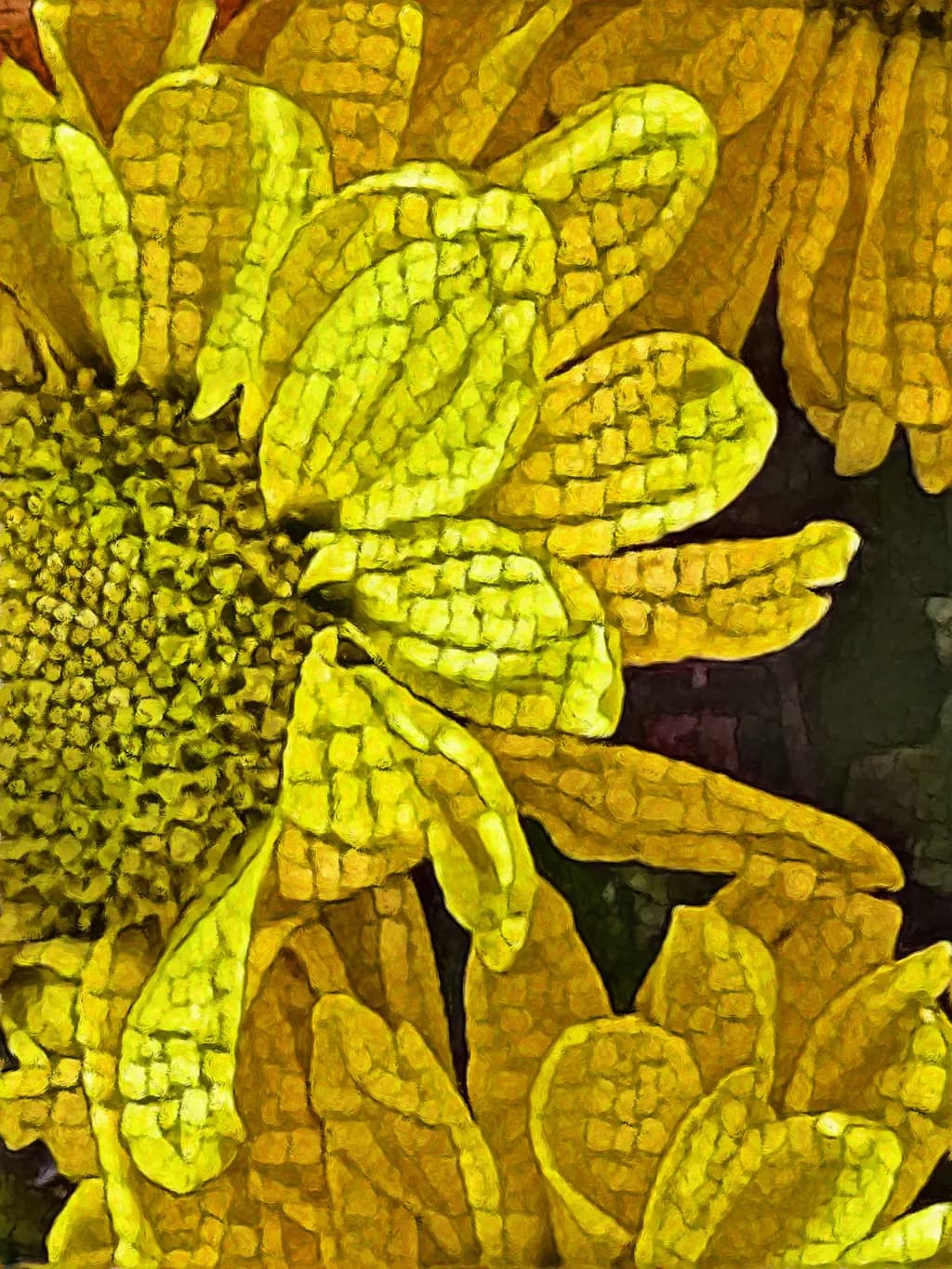 Sunflower Mosaic
