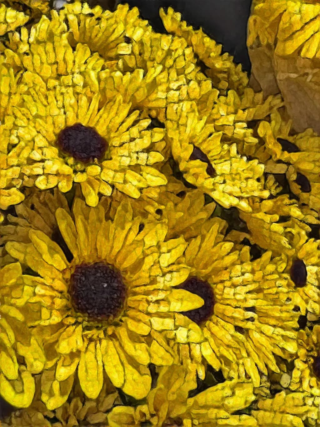 Golden Daisy Bouquet