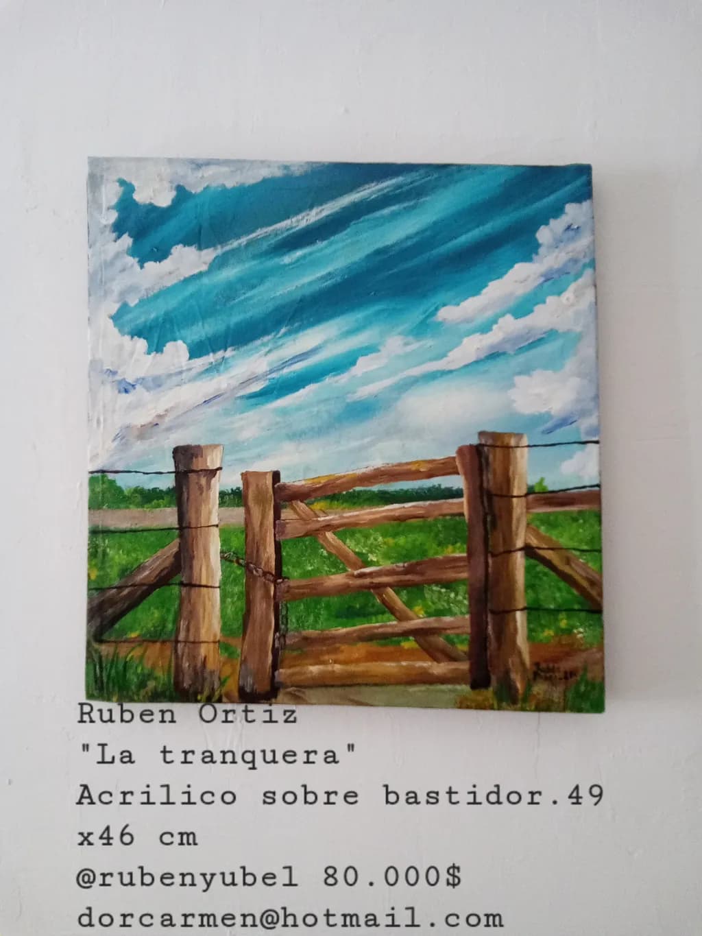 Whispers of Nature: A Serene Landscape with a Rustic Fence Under a Vast Sky