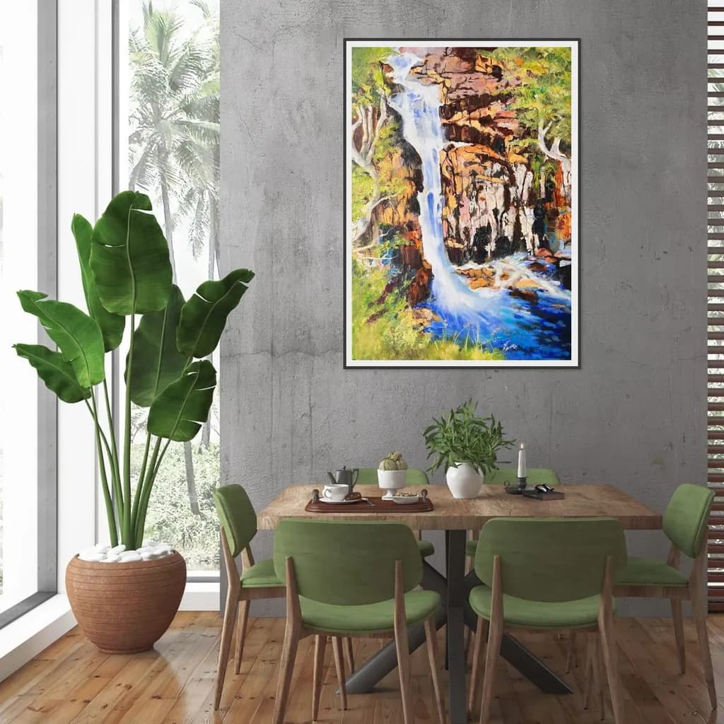 Waterfall Scene