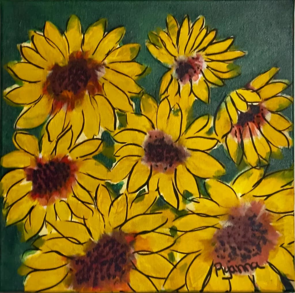 Sunflower Cluster
