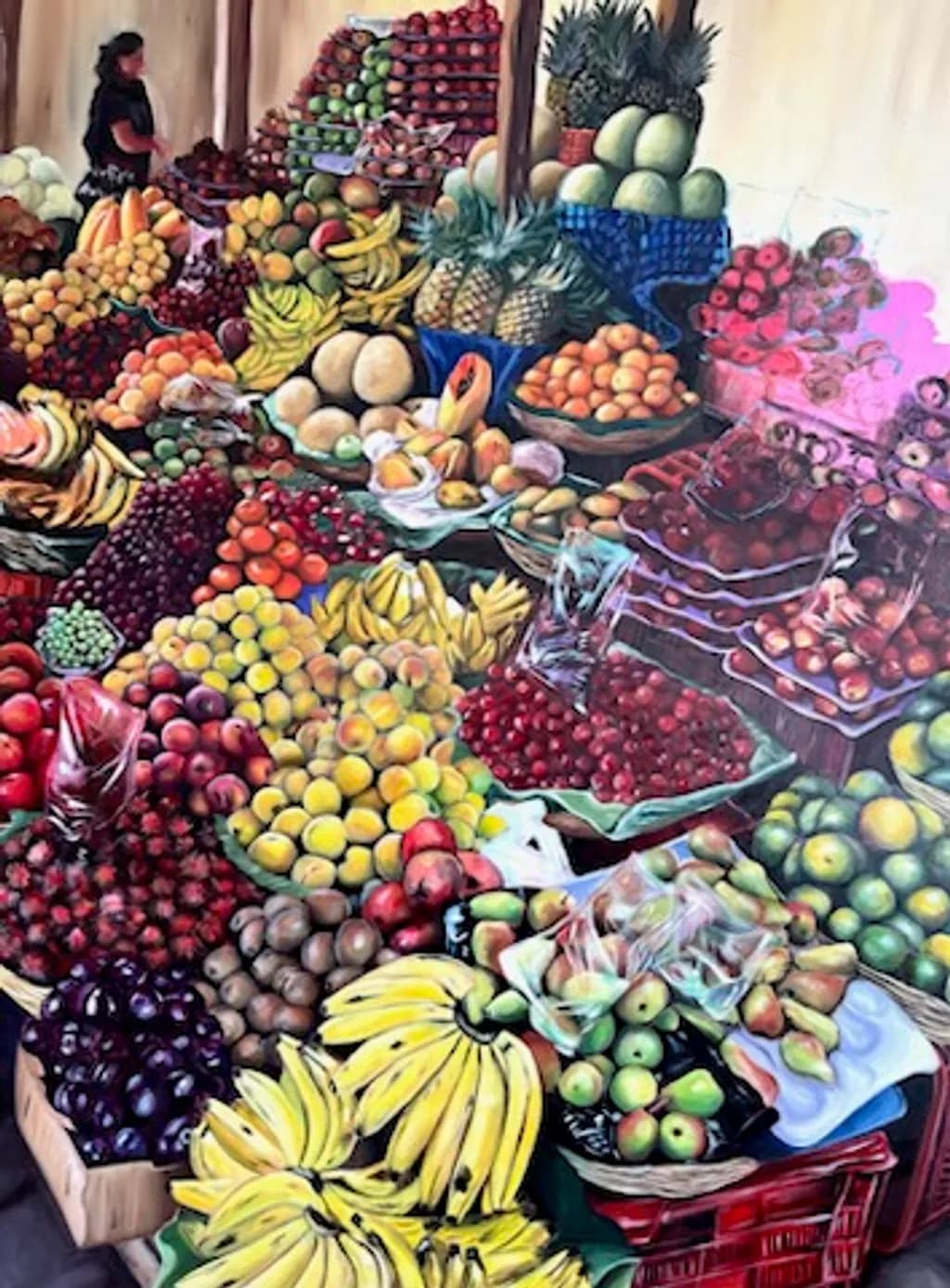 Fruitful Market Display