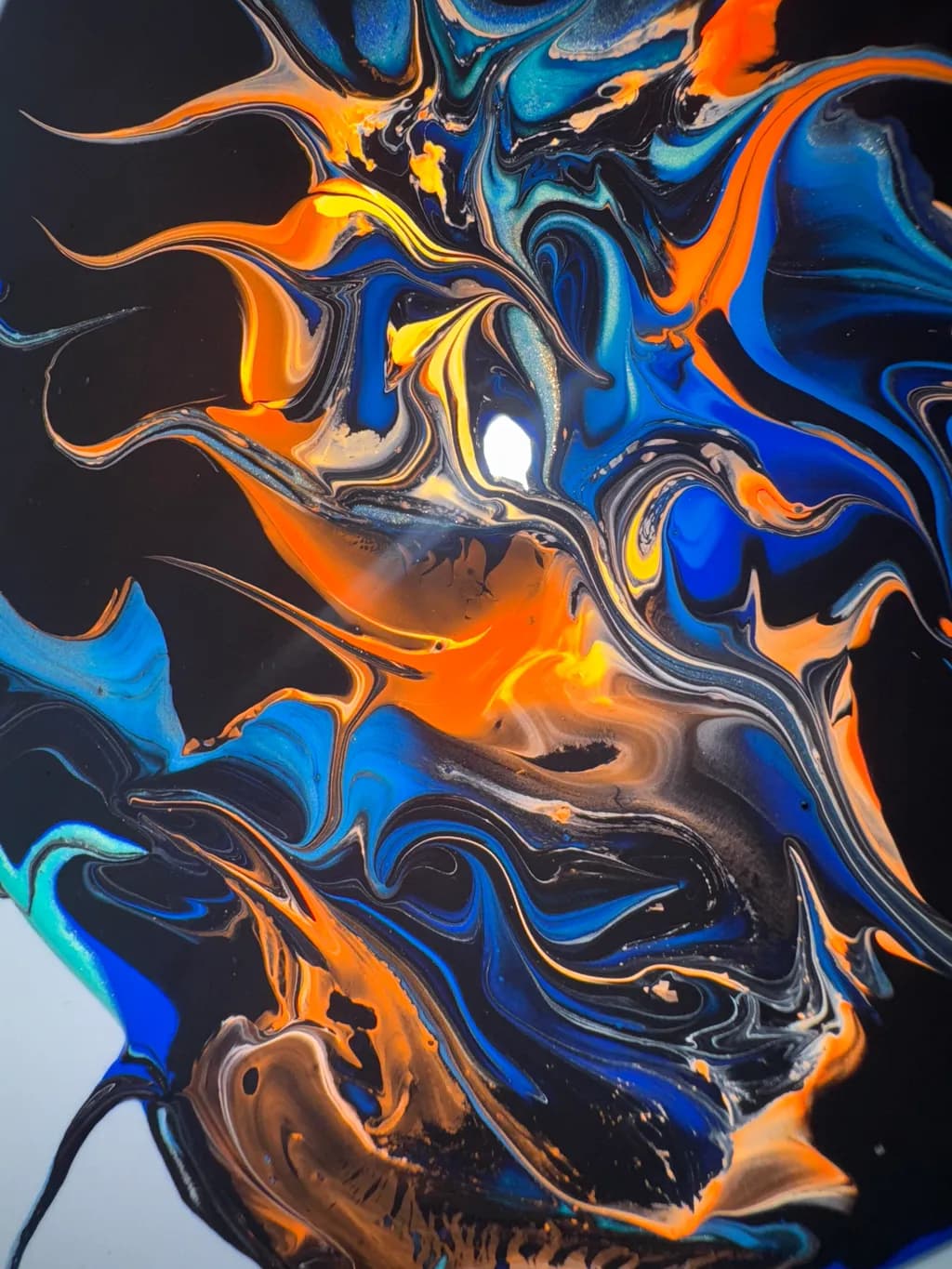 Colorful Fluid Dynamics