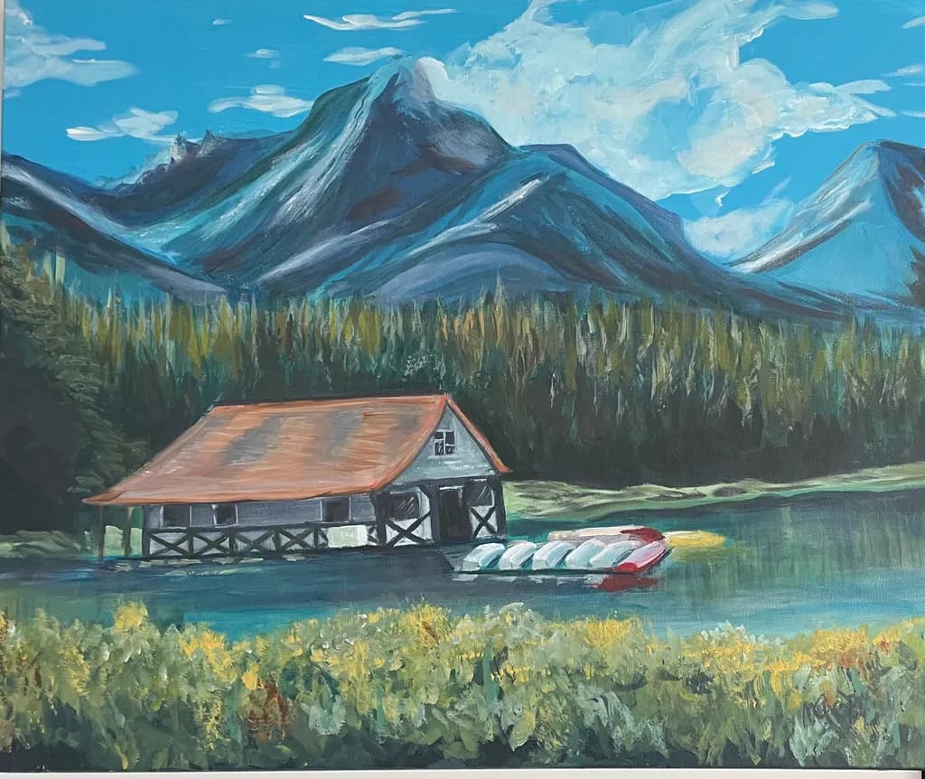 Mountain Lake Boathouse