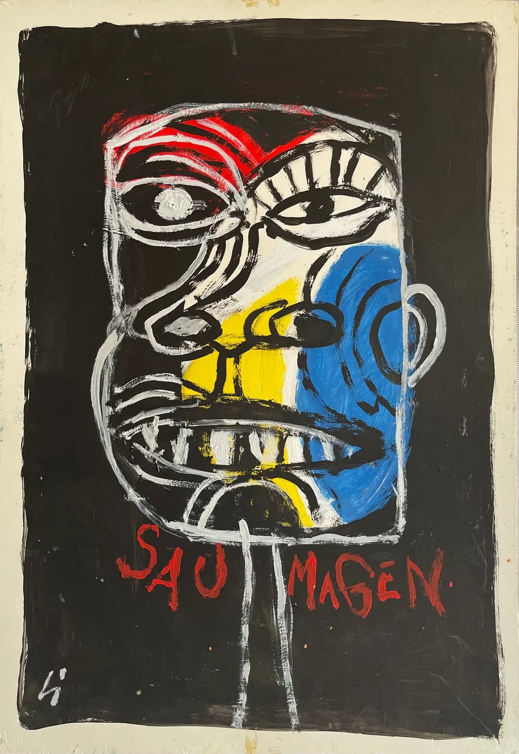 Vibrant Visions: The Emotional Journey of "Sau Magen" - A Bold Expression of Identity and Color