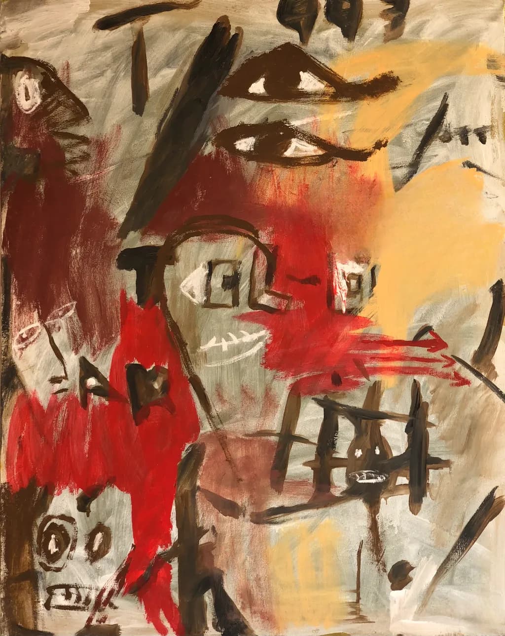 Whispers of Emotion: A Chaotic Dance of Color and Form